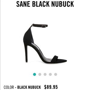 Steve Madden Sane Black Nubuck